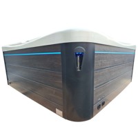 Bain à remous autoportant moderne pour 5 personnes, en acrylique ARISTECH (USA), avec certification CE, pour spa extérieur et massage, modèle JW-2201 – Vente chaude directe usine