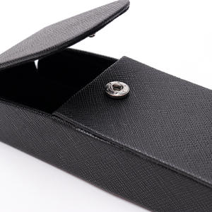 Caja de bolígrafos ejecutiva de gama alta, regalo de jefe de negocios, uso personalizado, funda abatible de cuero PU, <span class=keywords><strong>estuche</strong></span> doble <span class=keywords><strong>para</strong></span> bolígrafos <span class=keywords><strong>para</strong></span> <span class=keywords><strong>hombre</strong></span> - Product Image 2