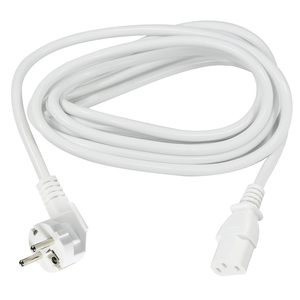 Cable de Alimentación C13 de 3 Pines para la UE, Anti-Altas Temperaturas, con Protección Contra Sobrecorriente, para Proyector, Monitor, Línea de Alimentación Doméstica - Product Image 1