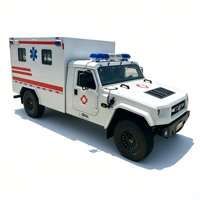 Unité médicale mobile tout-terrain 4x4, châssis Dongfeng Warrior, véhicule de secours en milieu sauvage