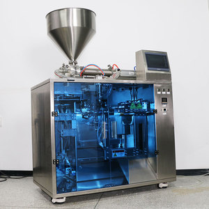 Fully Automatic 2 Head High-Accuracy Powder Filling Doypack Tomato Paste Mayonnaise Stand Pouch Bags Machine New Plastic Paper - Product Image 4