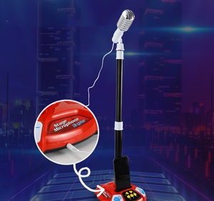 Wholesale Multi-functional Musical Toy Adjustable Stand <b>Microphone</b> <b>Singing</b> Toy Musical Instrument for Kids Portable - Product Image 4