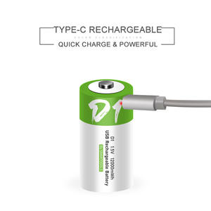 แบตเตอรี่ลิเธียมคุณภาพสูง ขนาด D 3.6V 12000mWh พร้อมพอร์ตชาร์จ USB Type-C สำหรับมิเตอร์แก๊ส - Product Image 3