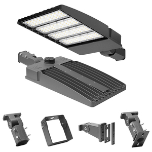 Lampe de rue LED 300W la plus récente avec détecteur de mouvement, design IP65, éclairage et circuit 80-30-60-120 AC 140 en aluminium AC100-277V - Product Image 2