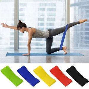 Fascia di resistenza personalizzata con 5 colori un Set TPE Yoga elastico elasticizzato per esercizi in Stock - Product Image 2