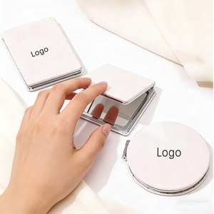 <span class=keywords><strong>Espejo</strong></span> de Maquillaje Compacto de Bolsillo Plegable de Doble Cara con Aumento de 1x/3x, <span class=keywords><strong>Espejo</strong></span> de Viaje Portátil con Ampliación - Product Image 5
