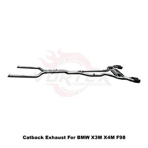 Échappement Catback en Acier Inoxydable Vortex Performance pour BMW X3M X4M F98 2019-2024 avec Valve Électronique et Silencieux Tuning - Product Image 5