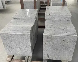 Nuovo Kashmir bianco granito fiocco di neve lastra di granito con il prezzo competitivo