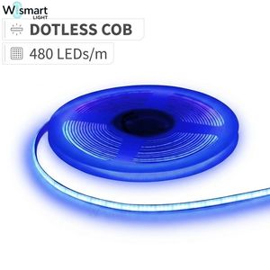 Tiras de Luces Inteligentes LED COB de 8 mm, Cinta sin Puntos de Alta Densidad, Iluminación Lineal de 12 V y 24 V <span class=keywords><strong>para</strong></span> Proyectos Residenciales, IP20 IP68 - Product Image 2