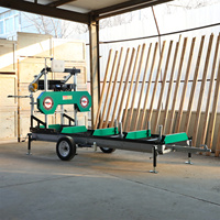 Scie à chaîne à essence de qualité, scierie portative pour la coupe de bois et la fabrication de meubles, machines à scier le bois, scie à ruban à essence