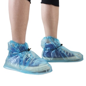 Usine directe en gros non tissé couvre-chaussures jetables couvre-chaussures en pvc pour l'hôpital - Product Image 1