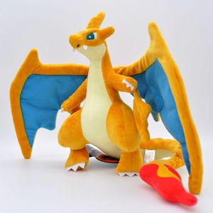 2 styles de peluches Mega Charizard, version XY, Pokémon, dragon de feu, jouet en peluche, cadeau de collection d'anime pour les enfants et les fans - Product Image 2