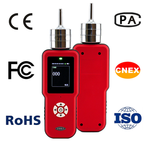 0-500PPM Industrieller Katalytischer Einzel-Gasdetektor für O3, H2S, PH3, NH3, HCL, VOC, COMB, EX mit Pumpe und Alarm, Tragbares Gaslecksuchgerät - Product Image 5