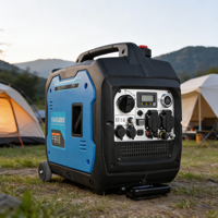 Générateur d'énergie portable à onduleur monophasé, moteur à essence 4 temps refroidi par air, 1,8 kW, léger, écologique, pour usage domestique