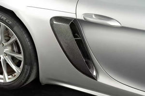 Vente flash pour la mise à niveau 718 <span class=keywords><strong>GT4</strong></span>, sortie d'air latérale en fibre de carbone et PP pour <span class=keywords><strong>Porsche</strong></span> 718 982 982C 2017-UP - Product Image 4