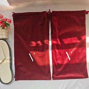 Sac à chaussures en velours réutilisable et de luxe, haute résistance, 210 g/m² et 250 g/m², sac de courses personnalisé imprimé, compact et robuste - Product Image 6