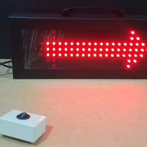 ตัวบ่งชี้การครอบครองลูกบาสเก็ตบอลแบบ LED พร้อมลูกศรสีแดง อุปกรณ์สำหรับสนามบาสเก็ตบอล - Product Image 4