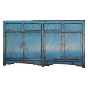 Nhà Máy Bán Buôn Đồ Nội Thất Trung Quốc Bốn Ngăn Kéo Bốn Cửa Sơn Dongbei Tủ Sideboard - Product Image 3