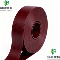 Bande de chant PVC personnalisable, écologique, résistante aux rayures et à l'eau, pour panneaux MDF, armoires et meubles de maison/bureau