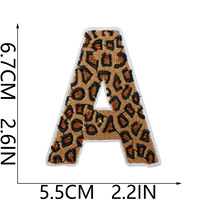 Patchs brodés thermocollants DIY pour vêtements, motifs Léopard, Éclair, Fraise, Casque audio, Boule disco, Cerise, pour filles