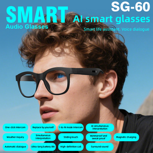 Lunettes Intelligentes SG60 AI : <span class=keywords><strong>Traduction</strong></span> en Temps Réel & Talkie-Walkie, Lunettes de Soleil Bluetooth pour Appels Mains Libres - Product Image 5