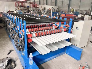 Máquina Perfiladora de Lámina Metálica de 3 Capas Totalmente Automática, Máquina Perfiladora de Lámina para Techo IBR - Product Image 6