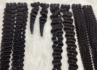 SDD Piano Color Pixie Curls Paquetes de cabello humano Resalte el cabello crudo de un solo donante Super Double Drawn Vietnamese Pixie Curl Bundles