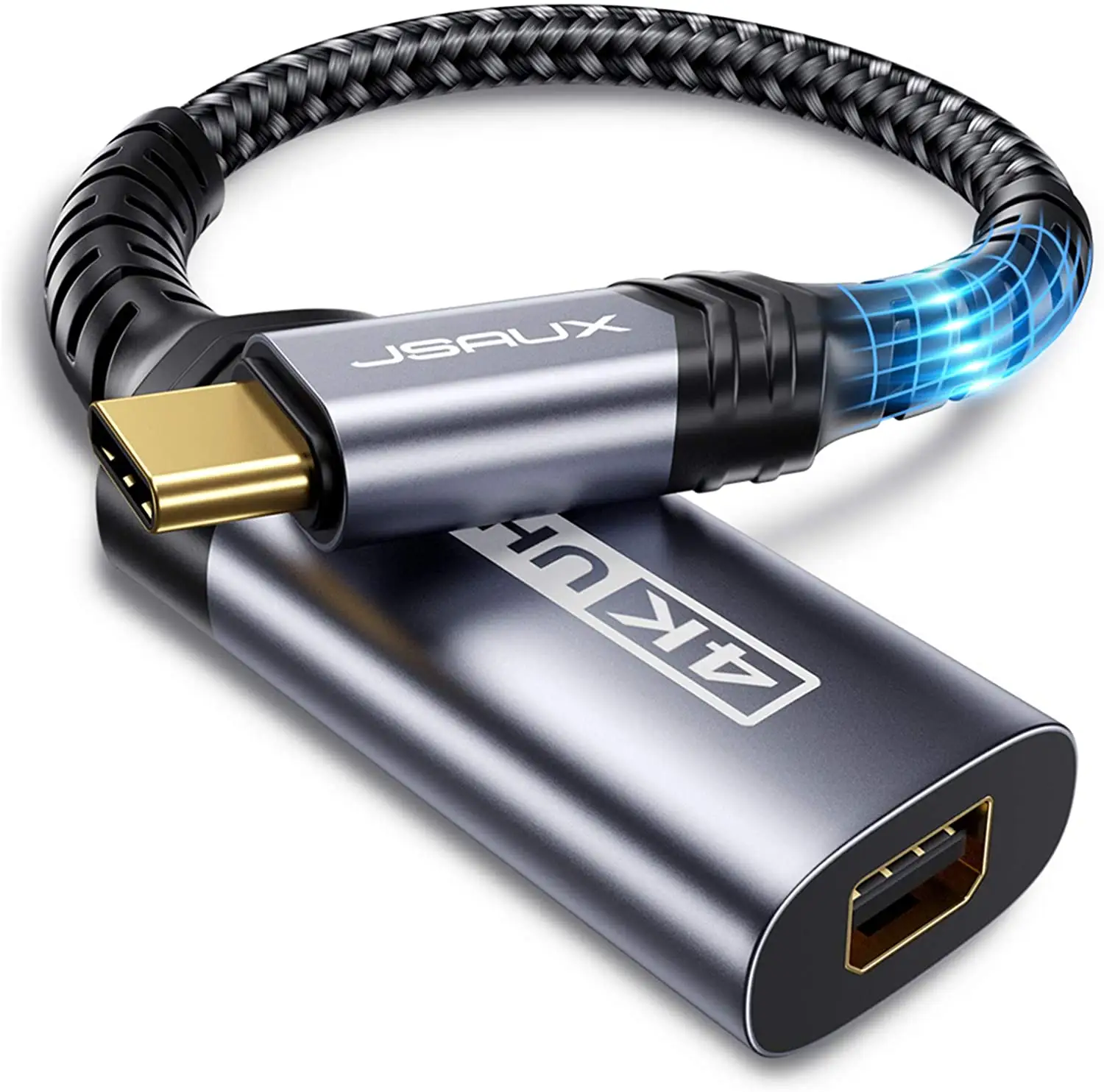JSAUX USB Type C to Mini Display Port Adapter 4K@60Hz Mini Display Port Dongle Cable