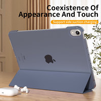 Vente chaude étui pour tablette PC translucide avec couverture en cuir PU pour iPad Air 13 pouces (M2) 2024