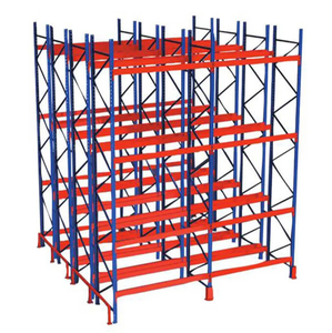 Rayonnage à double profondeur personnalisé pour économiser de l'<span class=keywords><strong>espace</strong></span> avec verrous de sécurité et protections de montants pour entrepôts modernes de grande taille - Product Image 4
