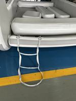 Île flottante en PVC Dropstitch épaissi de 20 cm, bateau pirate gonflable, yacht de fête aquatique personnalisé, catamaran gonflable