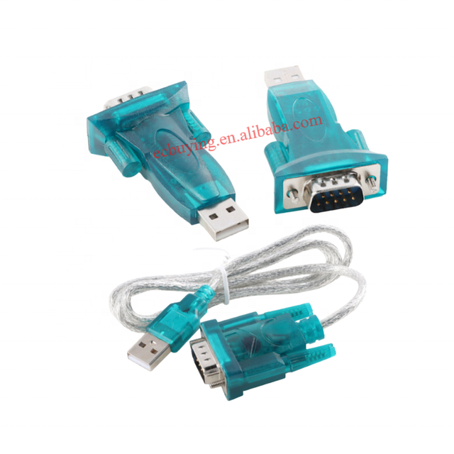 HL-340 HL340 New USB to RS232 COM Port Serial PDA FT232 9 Pin DB9 Adapter Support WIN11 Compatible CH340