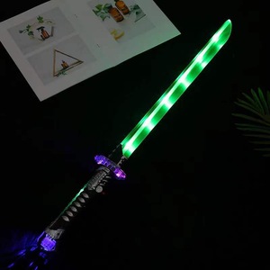 Épée Lumineuse Personnalisable 76CM Unisexe avec Son et Flash, Jouet Couteau, Vente en Gros pour Marché Nocturne, Grande Épée Laser LED - Product Image 6
