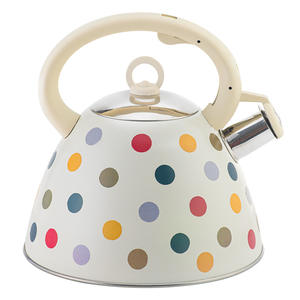 3.0ltr Whistling <strong>Kettle</strong> Color Coating Tea <strong>Kettle</strong> <strong>Induction</strong> <strong>Hob</strong> with Cool Handle - Product Image 1