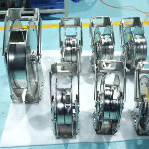 Enrouleur de tuyau de bateau en acier doux à haute protection, résistant à l'eau salée marine, type rétractable, pression de 21 bars - Product Image 6