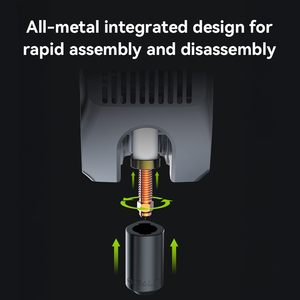 หัวฉีดเครื่องพิมพ์ 3 มิติ Creality ขนาด 0.4 มม. อะไหล่โลหะสำหรับ K2 Plus Hi Combo Hotend รุ่น 500010-04 - Product Image 3