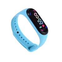 Dropshipping Fulfillment Agent 2025 Fashion Sports Multicolor LED Display Waterproof Digital Wrist Watches for Boys Girls