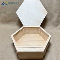 Kit complet de ruche en bois pour l'apiculture, ruche polie avec cadres, ensemble de démarrage pour apiculture