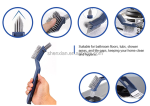 Chuyên Nghiệp Vữa Làm Sạch Bàn Chải Nhiệm Vụ Nặng Nề Scraper Cứng Lông Cho Gạch Góc Crevice Sâu Sạch - Product Image 2