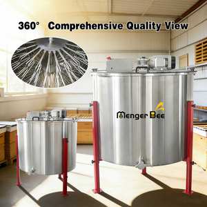 Extractor de Miel Eléctrico OEM de 24 Cuadros con Pantalla Táctil Programable, Grado Automático con Engranajes y Motor 220V/110V - Product Image 3