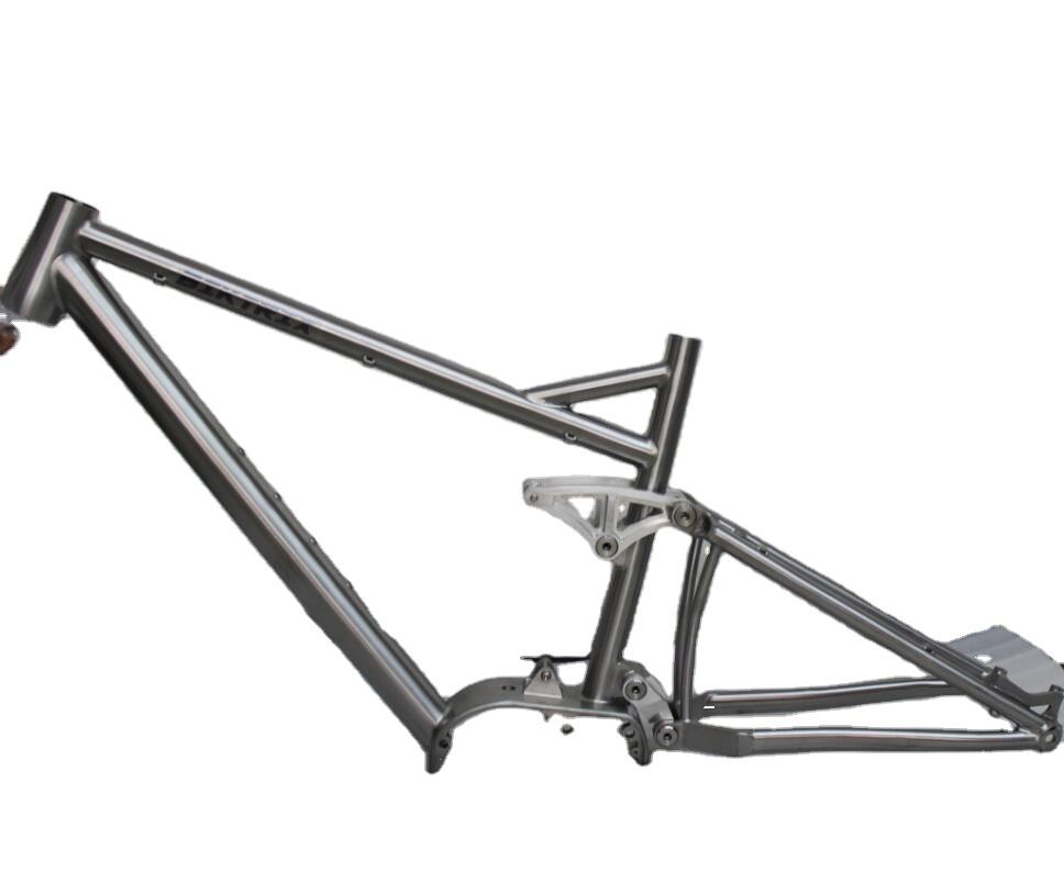 Titanio sospensione telaio della bicicletta con M800 o M600 Bafang