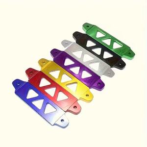 Support de batterie de voiture en aluminium avec design triangulaire et boulons en J - Support de montage sécurisé pour tous les véhicules, comprend 2 boulons en J - Product Image 1