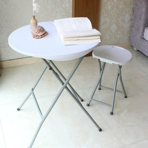 BJFlamingo küçük yuvarlak taşınabilir yüksek üst kokteyl masası Modern tasarım plastik katlanır ev mobilya ev oturma odası Bar kullanımı - Product Image 5