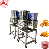 Machine automatique de formage de galettes de hamburgers, machine commerciale de formage de galettes de viande pour la fabrication de galettes de bœuf, de poulet et de poisson