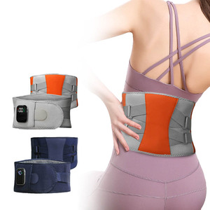 Nouveaux produits très demandés : Ceinture de massage chauffante sans fil pour soulager les douleurs dorsales, soutien lombaire, masseur chauffant pour la taille - Product Image 1
