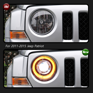 Luces LED de Circulación Diurna con Señales de Giro Brillantes para Conjuntos de Faros Delanteros de Jeep Cherokee 2011-2015 - Product Image 4