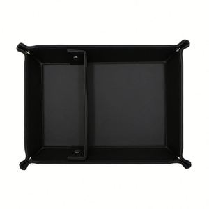 Modern Pu Leather Multifunction Storage Valet Serving <b>Tray</b> Watch Phone Keys Sunglasses <b>Small</b> Accessories Organizer - Product Image 5