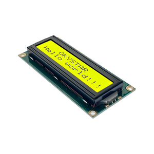 Module LCD 1602 avec adaptateur Ilc I2c I2C Jaune Vert Panneaux d'affichage LCD LCD 16x2 - Product Image 3