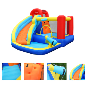 Công Viên Nước Inflatable <span class=keywords><strong>Bouncer</strong></span> Kết Hợp Cho Trẻ Em Inflatable Bounce House Trượt Nước Với Hồ Bơi - Product Image 5