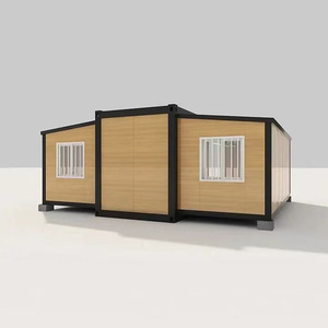 Casa prefabricada expandible Veranda 40 pies 20 pies Envío Contenedor móvil prefabricado Casa expandible 3 en 1 plegable - Product Image 5